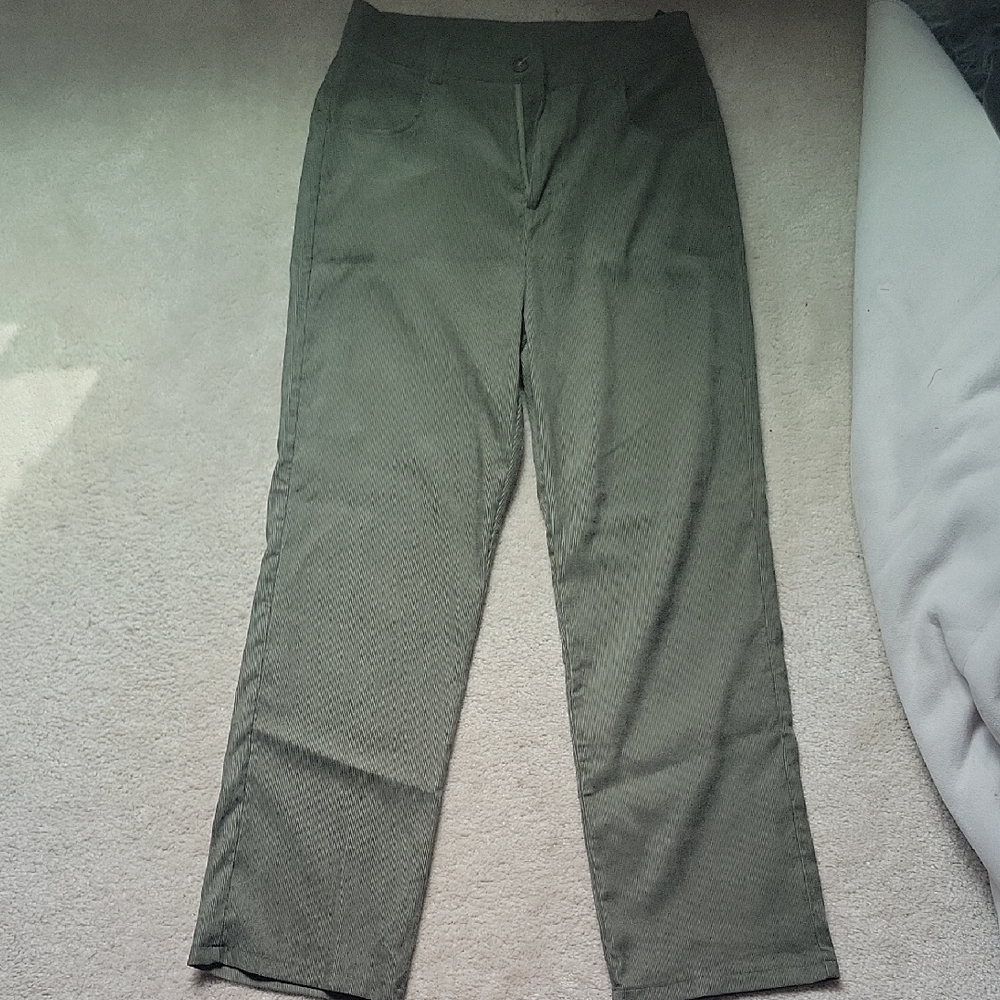 ROMWE Men's Khaki Chinos